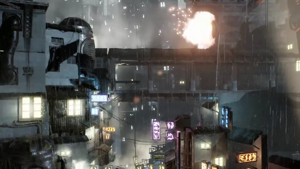 Still from a real-time rendering test in Unreal Engine